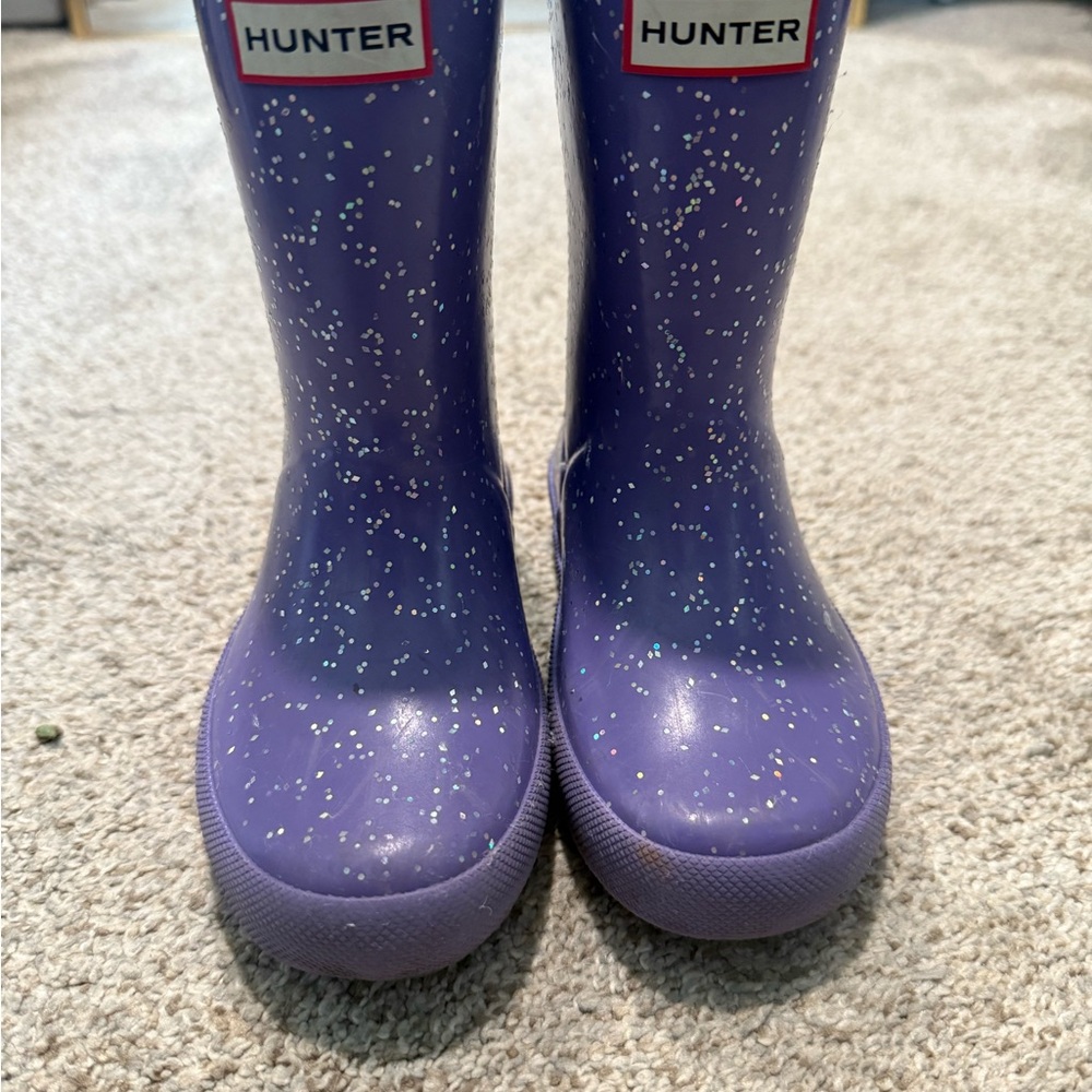 Hunter Sparkly Purple Kids' Boots
